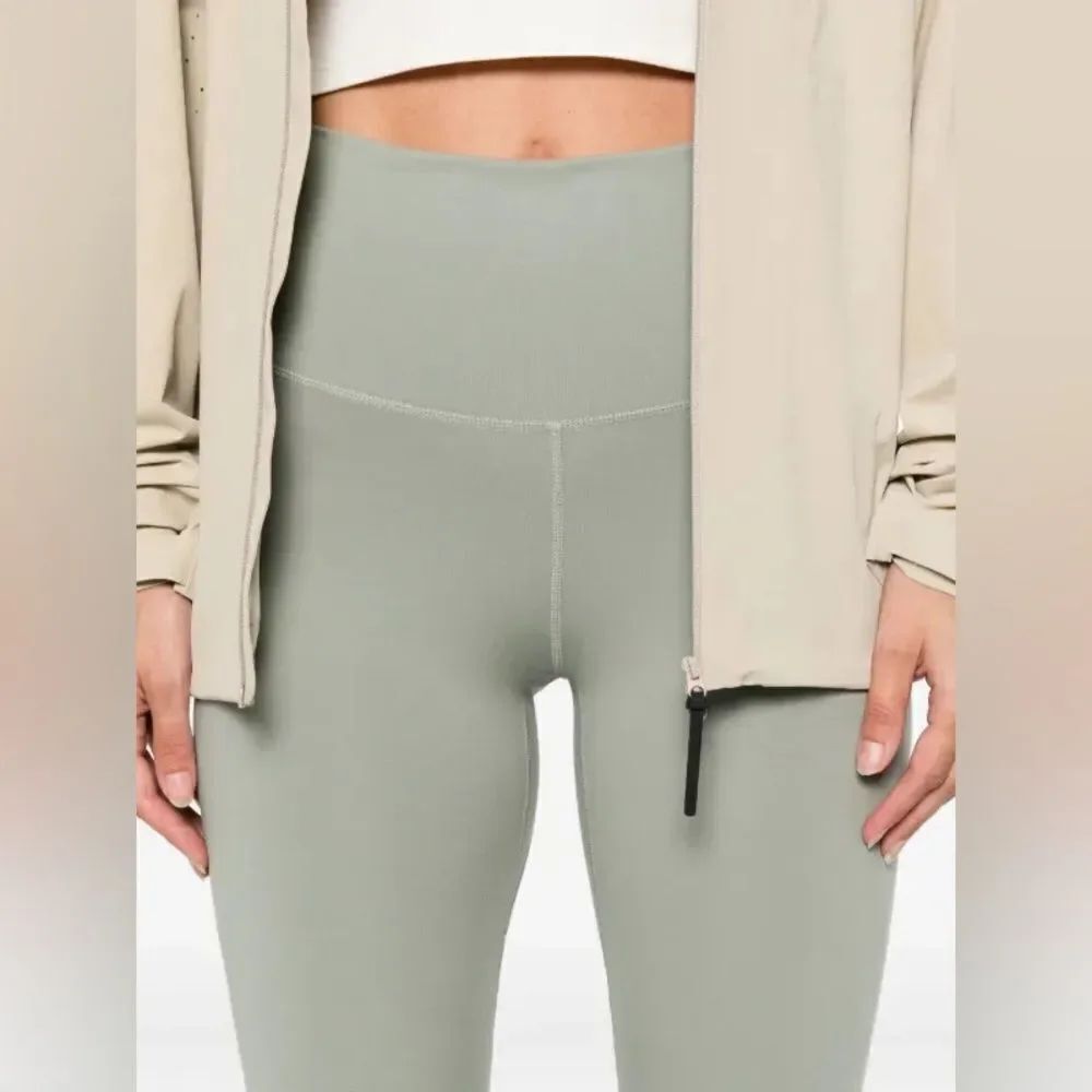 VARLEY Women's High Rise FreeSoft Leggings in Green Size Small - Picture 2 of 7